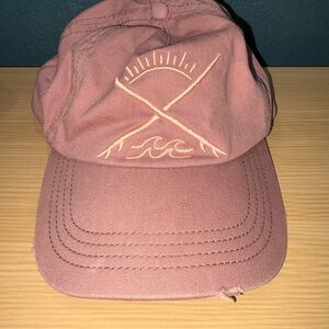 Billabong Washed Rose Embroidered Dad Hat